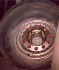 Rusted Wheel
